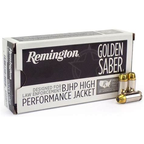 Munición Remington Golden Saber HPJ 9mm BJHP 124 grains ArmasTotal