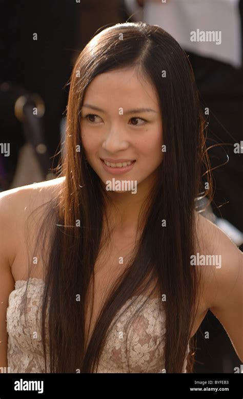 Ziyi Zhang Vanity Fair Oscar Party At Mortons Los Angeles California