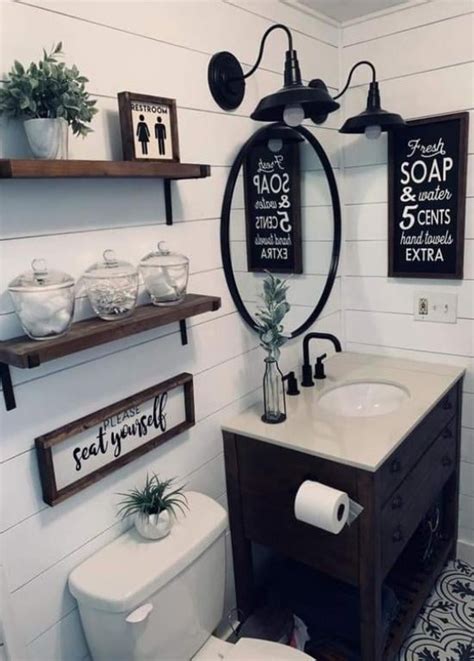 Wonderful Bathroom Wall Decor Ideas To Light Up Your Bathroom