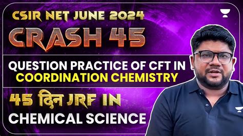 Csir Net June Cft In Coordination Chemistry Question Practice