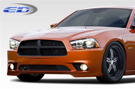 Polyurethane Front Lip Add On Bodykit For 2014 Dodge Charger ALL 2011