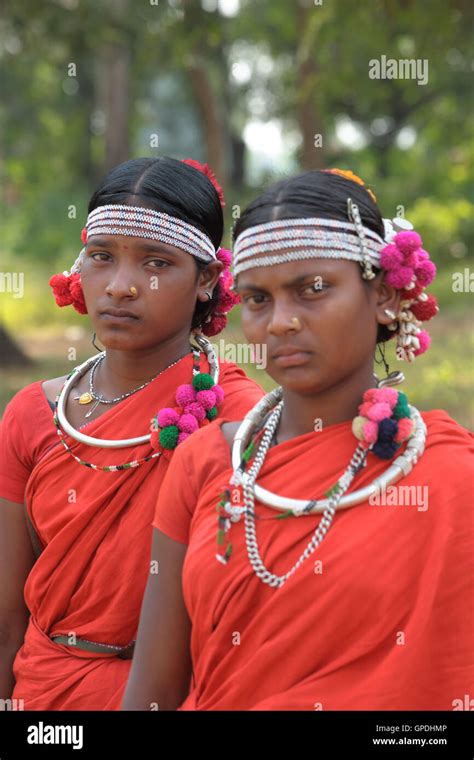 Muria Adivasi Tribe Tribal Woman Dance Dancer Jagdalpur Bastar Chhattisgarh India Asia