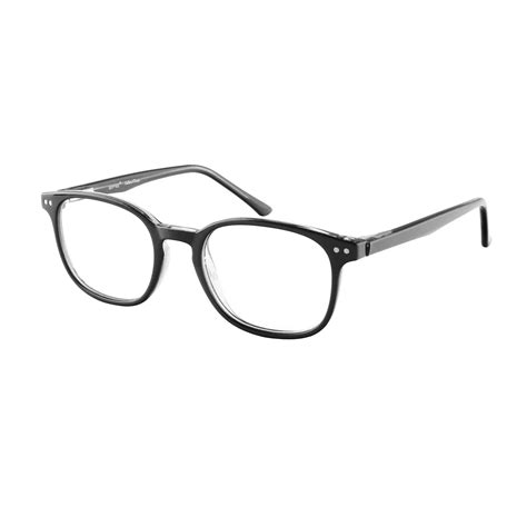 Sanchez Square Black Glasses For Men And Women Efe