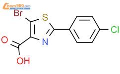 5 Bromo 2 4 chlorophenyl thiazole 4 carboxylic acid 52041 97 1 上海一基生物