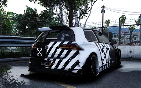 Volkswagen Golf R Livery Gta5