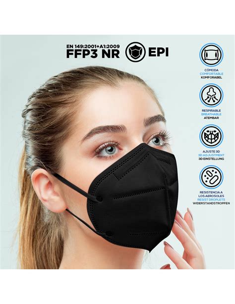 Ffp Ultra Plus Safety Mask Ffp Black Energy Fusion