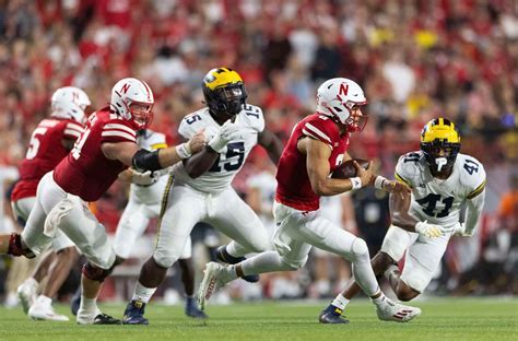 Inside The Strip Fumble That Helped Michigan Beat Nebraska Mlive