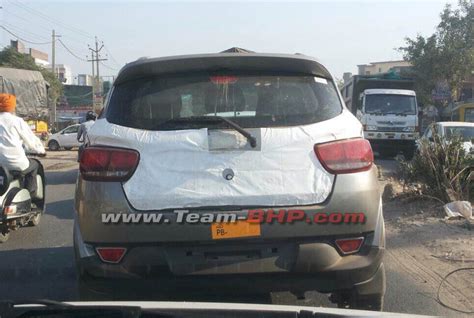 Mahindra Xuv100 S101 Spotted With Minimal Camouflage