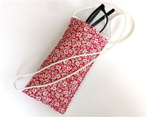 Sunglass Pouch Sunglass Case Soft Eyeglass Case Fabric Etsy