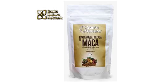 HARINA GELATINIZADA DE MACA 200g SANTA NATURA TIENDA BIOCENTRO LIMA