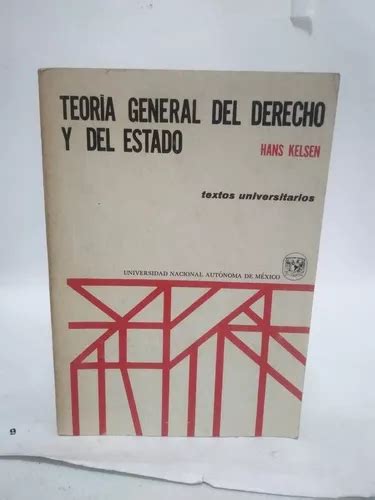 Teoria General Del Derecho Y Del Estado Hans Kelsen Cuotas sin interés