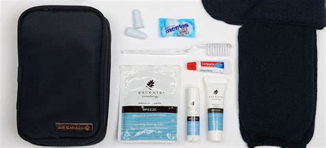 Air Canada The International Business Class Amenity Kit Is A Stylish