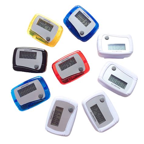 Manwang 2 Pack Run Step Pedometer Best Pedometer for Walking Portable