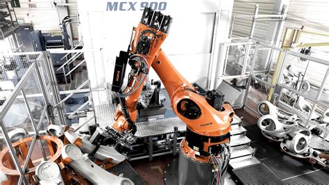 KUKA Case Study: Robot supports machining operations | KUKA AG