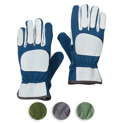 Gardenline Damen Und Herren Leder Gartenhandschuhe Aldi S D