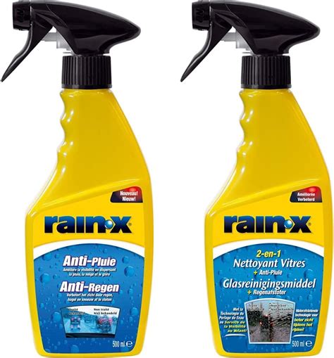 Amazon Fr Rain X Anti Pluie Ml En Liquide Lave Glace