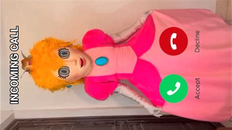 PRINCESS PEACH IS CALLING YOU LLAMADA PRINCESA PEACH MARIO BROS YouTube