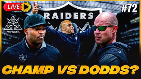 LIVEChamp Kelly Or Ed Dodds AP Coaching Staff Latest Raiders NEWS