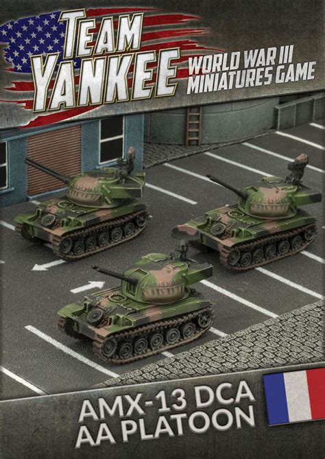 Team Yankee Amx Dca Aa Platoon Games Miniatures And Supplies