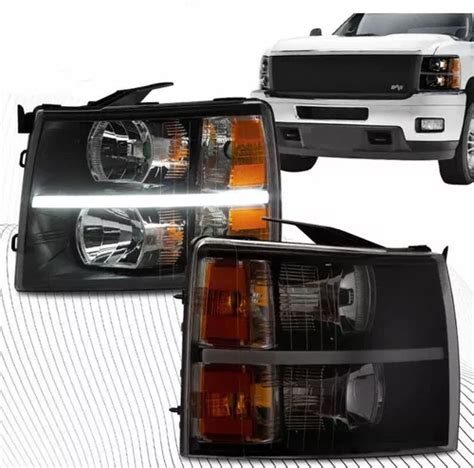 Faros Cheyenne Silverado 2007 2008 2009 2010 2011 2012 2013 Meses Sin