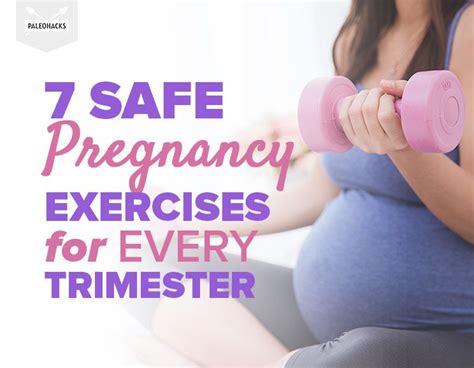 Safe Pregnancy Exercises For Every Trimester Atelier Yuwaciaojp