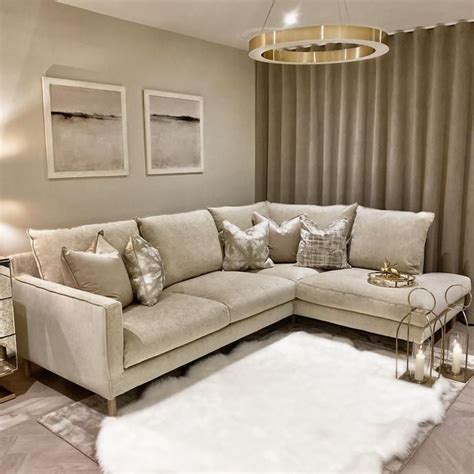 Furniture Corner Sofa Living Room Champagne Living Room Living Room