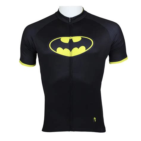 Costom Superhero Batman Cycling Jersey American Hero Xs 3xl Black Road