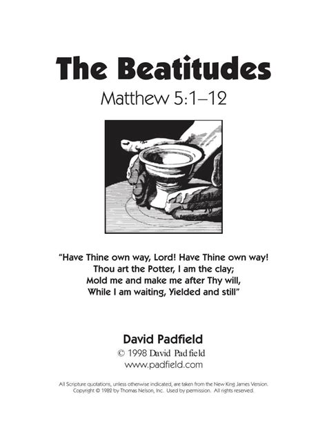 The Beatitudes And The Sermon On The Mount Docslib