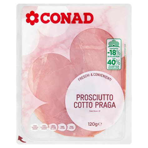 Prosciutto Cotto Praga G Conad Online Conad