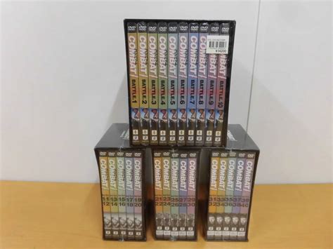 【未使用】9149b Combat コンバット Dvd Box コマンド Command 1～4 計4点セット 未開封の落札情報詳細