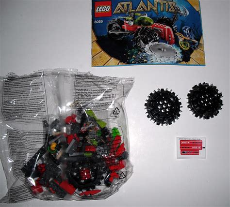 LEGO Atlantis 8059 Seabed Scavenger (2010) – Mostly Bricks