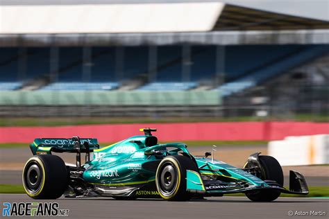 First New Aston Martin AMR22 Makes Track Debut In Silverstone