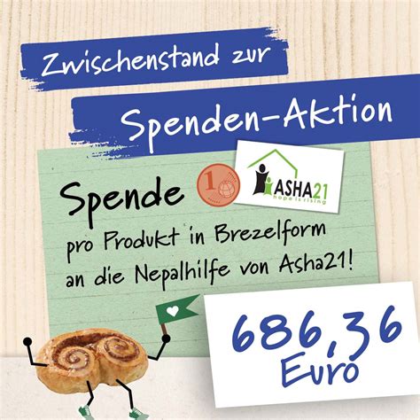 Caf B Cker Mayer Aktueller Spenden Stand Der Brezel Aktion