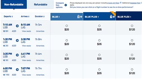 JetBlue Offers Select $20 Flights From Long Beach to Las Vegas, San ...