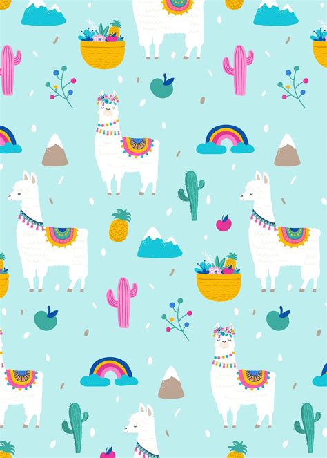 Llama Birthday Invitation A Whole Llama Fun Llama Party Etsy Papel