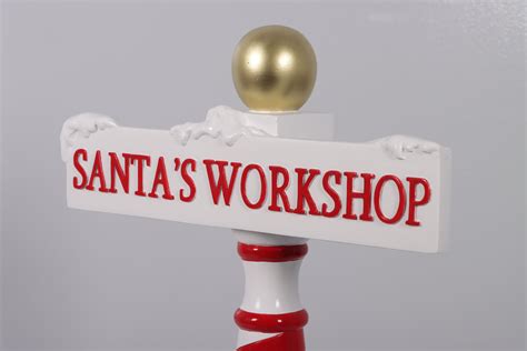 Santas Workshop Sign — HOLIDAY SUPPLY