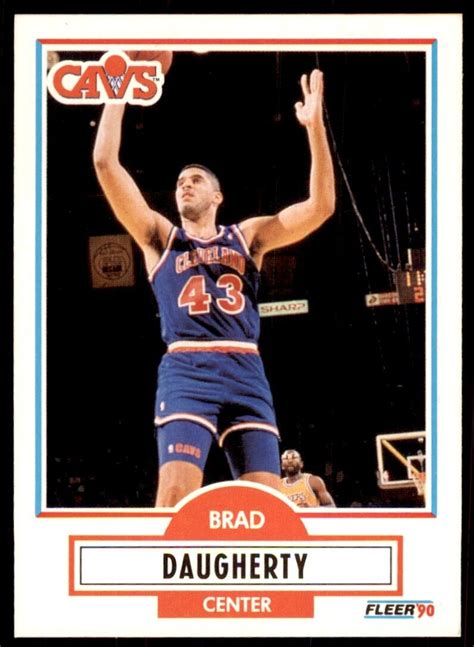 Fleer Cards Brad Daugherty Basketball Cards Ebay