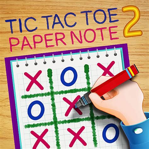 Tic Tac Toe: Paper Note 2 - Play Tic Tac Toe: Paper Note 2 at UGameZone.com