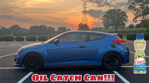 Hyundai Veloster Turbo Gets An Oil Catch Can Rally Edition Youtube