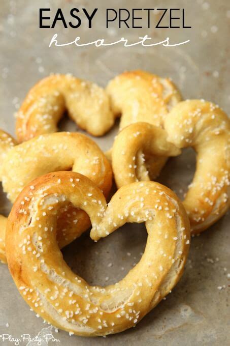 Easy Pretzel Hearts