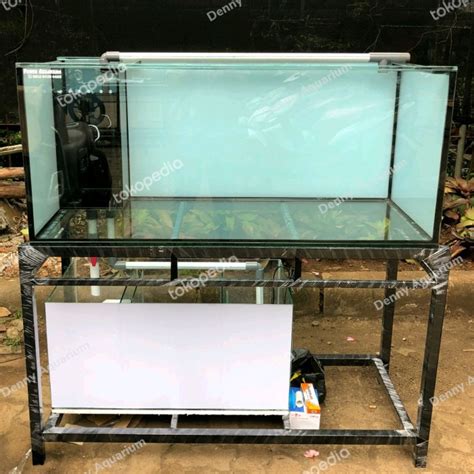 Jual Aquarium Kaca Ukuran X X Cm Kaca Mm Fullset Jakarta