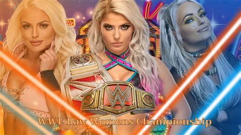 Alexa Bliss Vs Liv Morgan Vs Mandy Rose For Raw Womens Championship Youtube