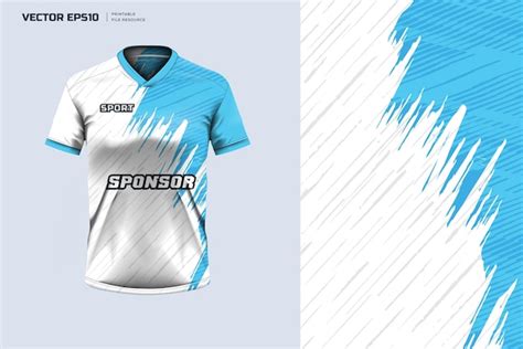 Premium Vector Tshirt Mockup Sport Shirt Template Design For Soccer