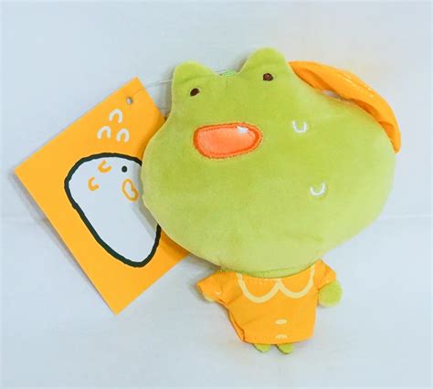 Frog Rain Plushie Keychain Ohmonah Frog Plushies Mochi Mochi