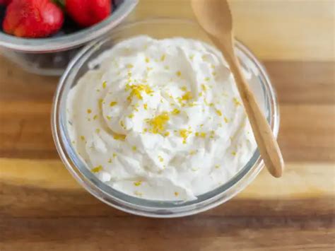 Lemon Dream Whipped Cream