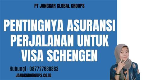 Asuransi Perjalanan Untuk Visa Schengen Jangkar Global Groups