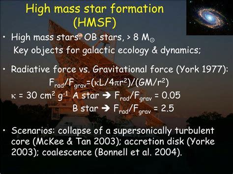 PPT - High mass star formation in the Southern hemisphere sky ...