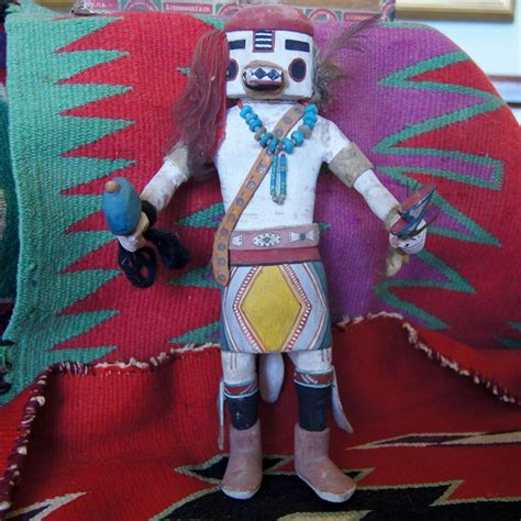 1940s Hopi Kachina Carving Of A Navajo From Uchizonogallery On Ruby Lane