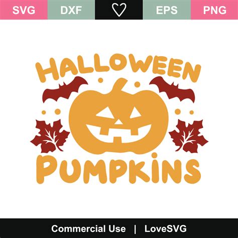 Halloween Pumpkins SVG Cut File Lovesvg