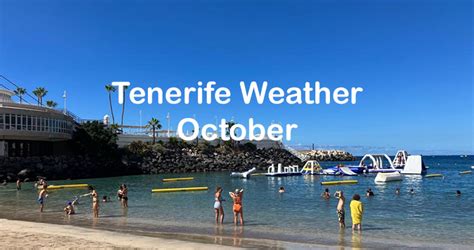 Tenerife Weather October - Love The Canaries